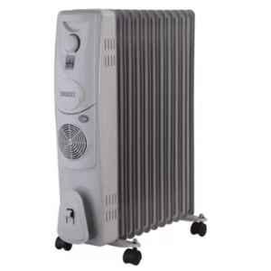 Usha 11 Fins White Oil Filled Room Heater, 4211 F PTC