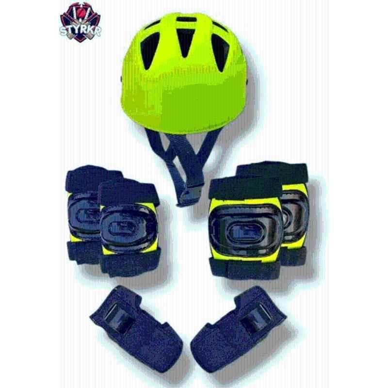 STYRKR Plastic & EVA Foam Multicolour Skating Guard, protective Skating Guard Kit Skate, Protection Set-127 Skating KitKIT-893