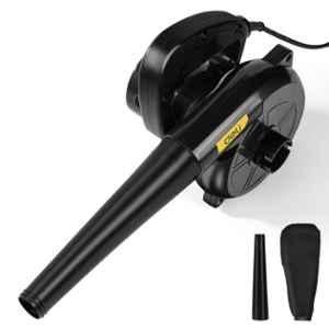 Deli DL-GF03-E1 500W 13000rpm Black Electric Air Blower with Switch Locking & Dual Function Blow Suction  for Home & Office