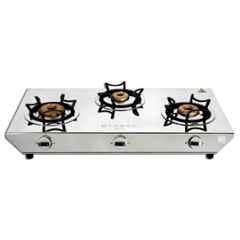 Faber Hilux Max 3 Burners Manual Stainless Steel Cooktop, 106.0672.481