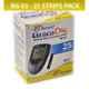 Dr. Morepen Gluco One BG 03 25 Pcs Test Strips & Euroclix 100 Pcs 30 Gauge Blood Lancet Box