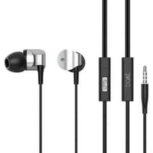 Boat Bassheads 132 Silver In-Ear Wired Headset with Mic