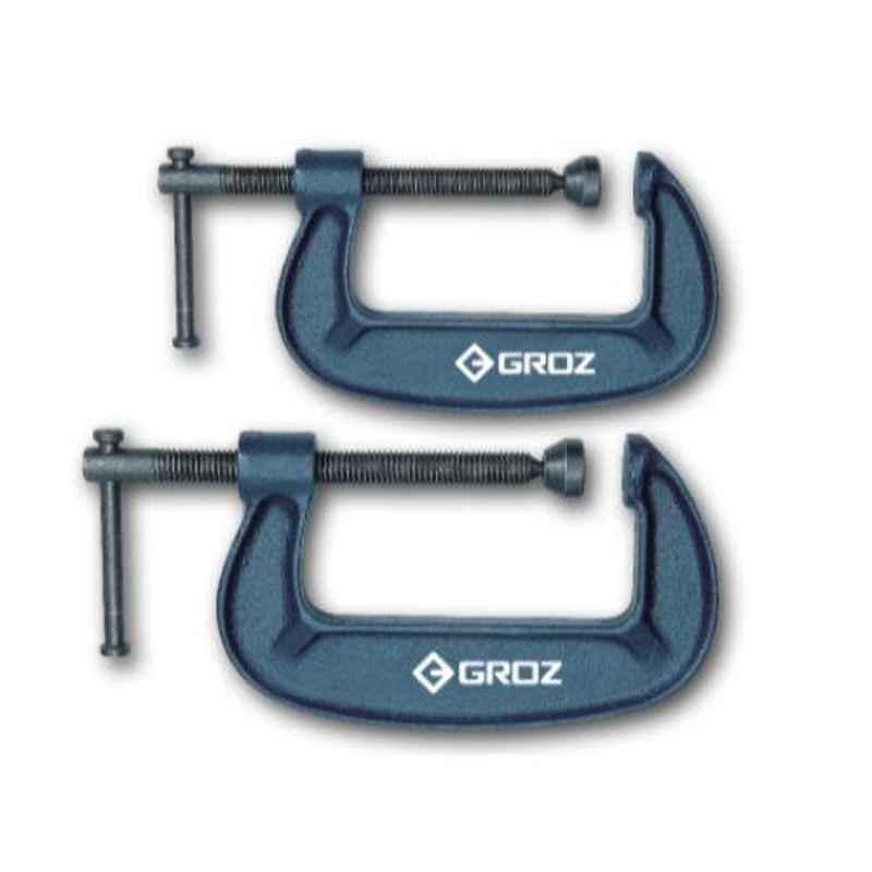 Groz 300mm SG Iron General Purpose G Clamp, GCL/13D/300