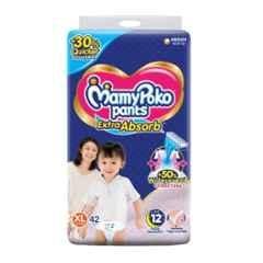 Mamy Poko 44 Pcs Extra Absorb Diapers Pant Packet, Size: XL