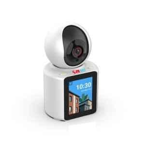 Smars 2MP Wi-Fi PTZ Video Calling Camera with Full HD Baby Monitoring, AI Human & Pet Detection