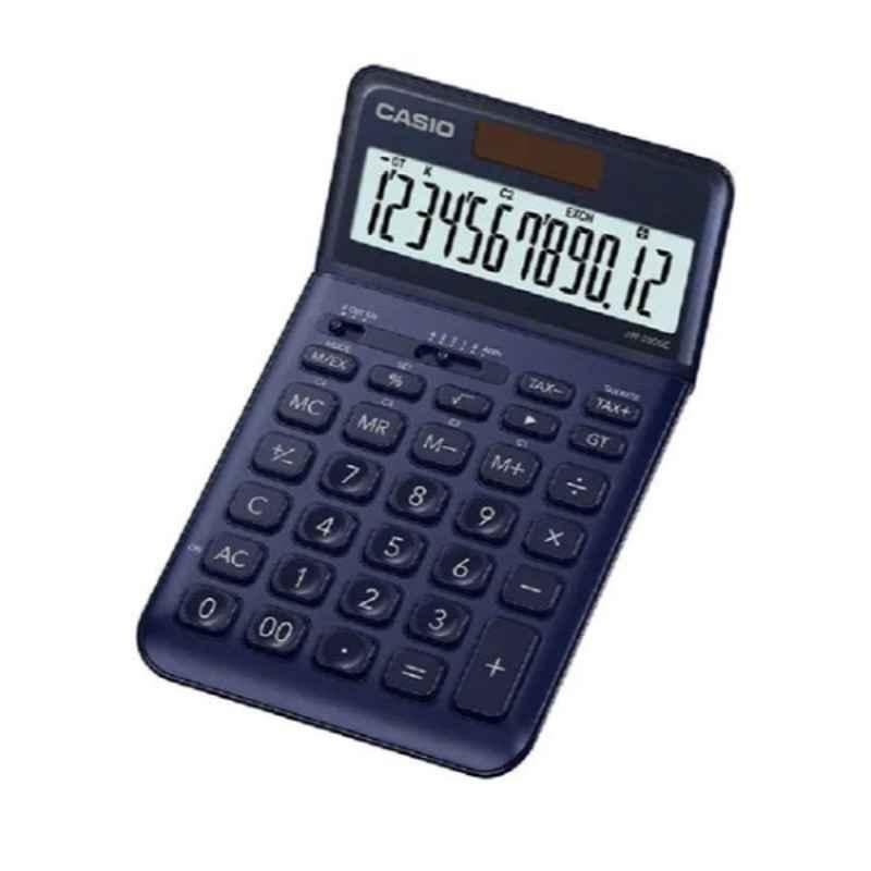 Casio JW-200SC-NY Blue 12 Digit Compact Desk Type Calculator