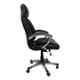 Caddy PU Leatherette Black Adjustable Office Chair with Back Support, DM 62