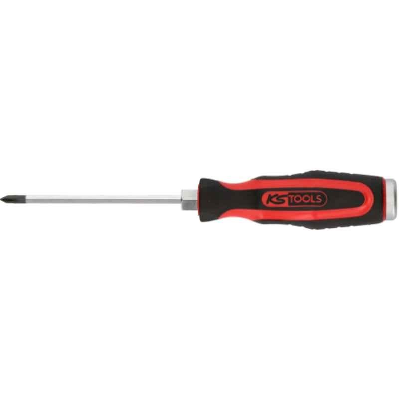 KS Tools Ergotorque Max PH2 CrV Hammer Cap Screwdriver for Phillips Screws PH, 151.1104