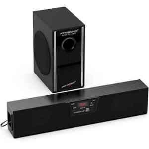 Krisons Swirl 60W 2.1 Channel Bluetooth Sound Bar Home Audio Speaker