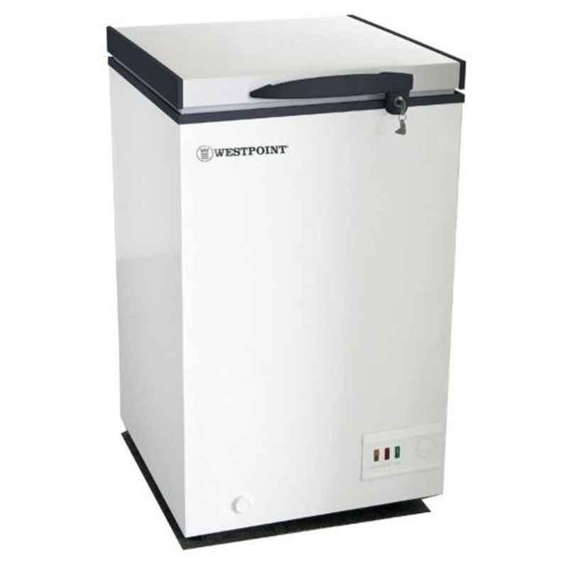 Westpoint WBEQ160L 160L White Free Standing Chest Freezer