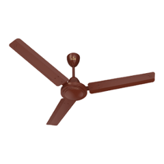 Polycab Zoomer 75W 400rpm Brown Ceiling Fan, Sweep: 1400 mm (Pack of 3)