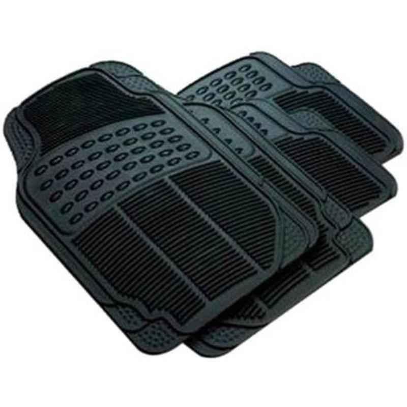 Buy Love4ride 4 Pcs Black Rubber Car Floor Mat Set for Hyundai
