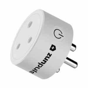 Zunpulse Smart Plug 16A Plastic White Wi-Fi Enabled Round Smart Socket