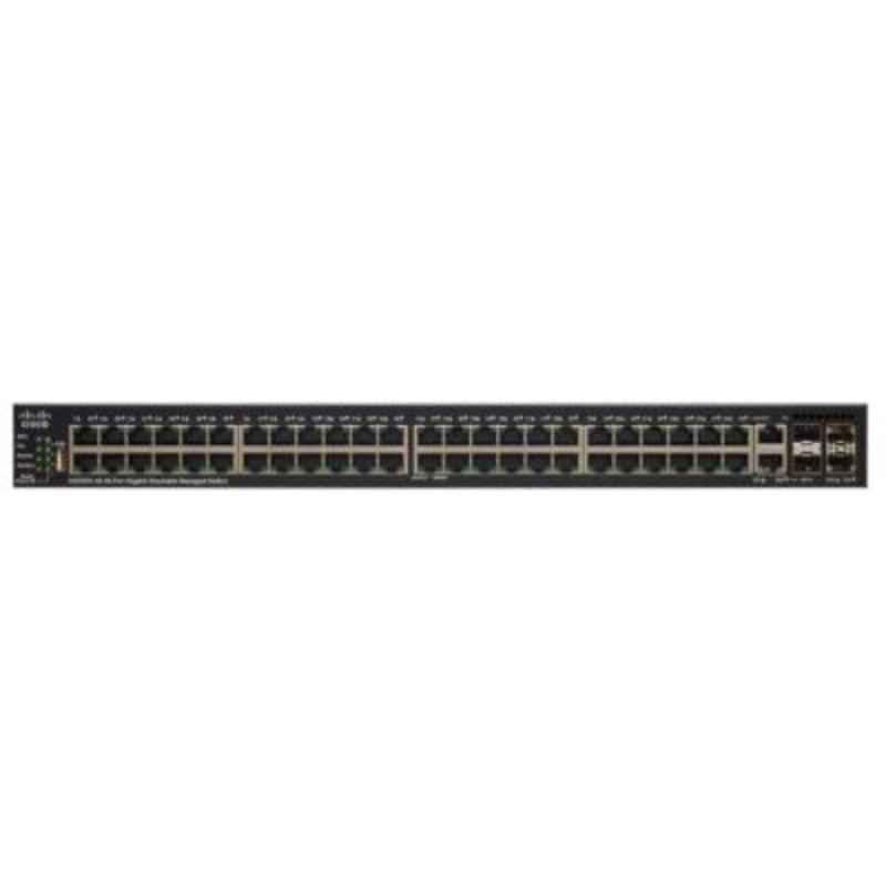 Cisco SG550X48P 382W 48 Gigabit Ethernet Ports Stackable Managed Switches, SG550X48PK9UK