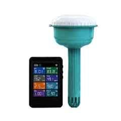 Kerro 8-in-1 Pool Water Monitor with Wireless Floating Pool Tester