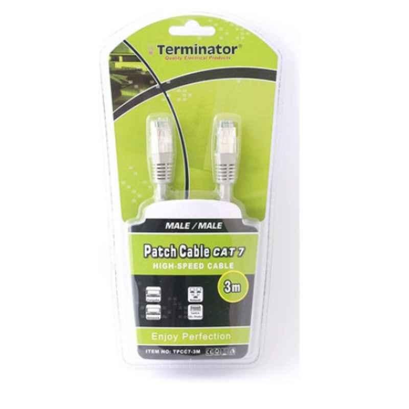 Terminator 3m RJ45 Cat7 High Speed Network Ethernet Patch Cable
