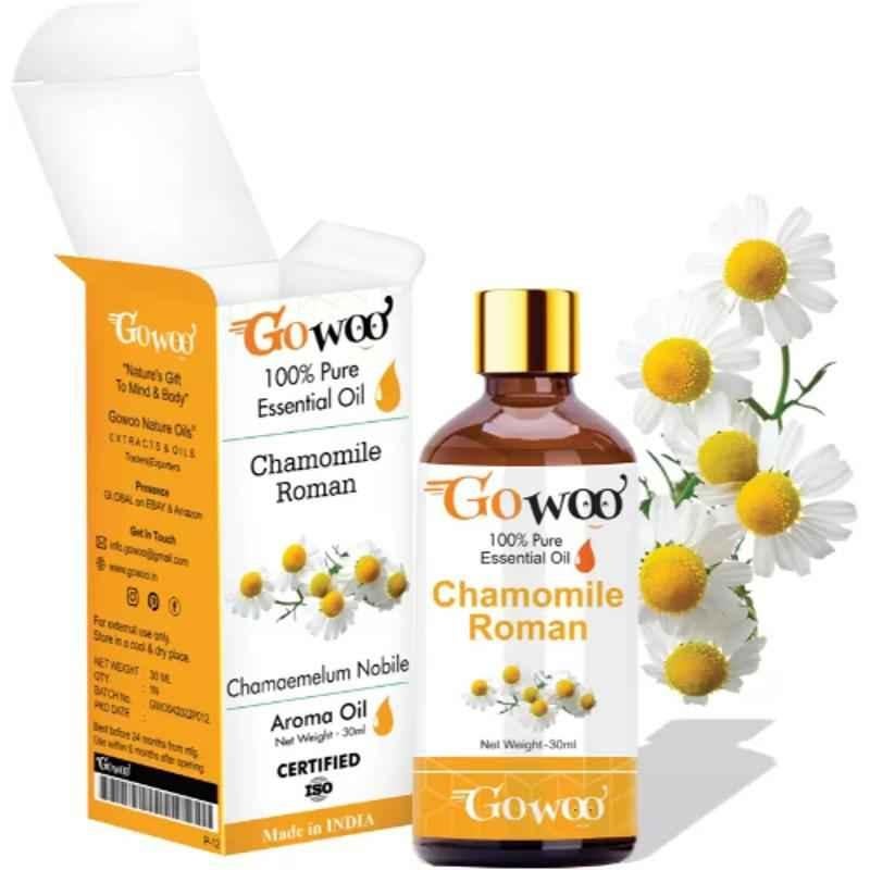 GoWoo 30ml Virgin & Undiluted Roman Chamomile Oil, GoWoo-P-68