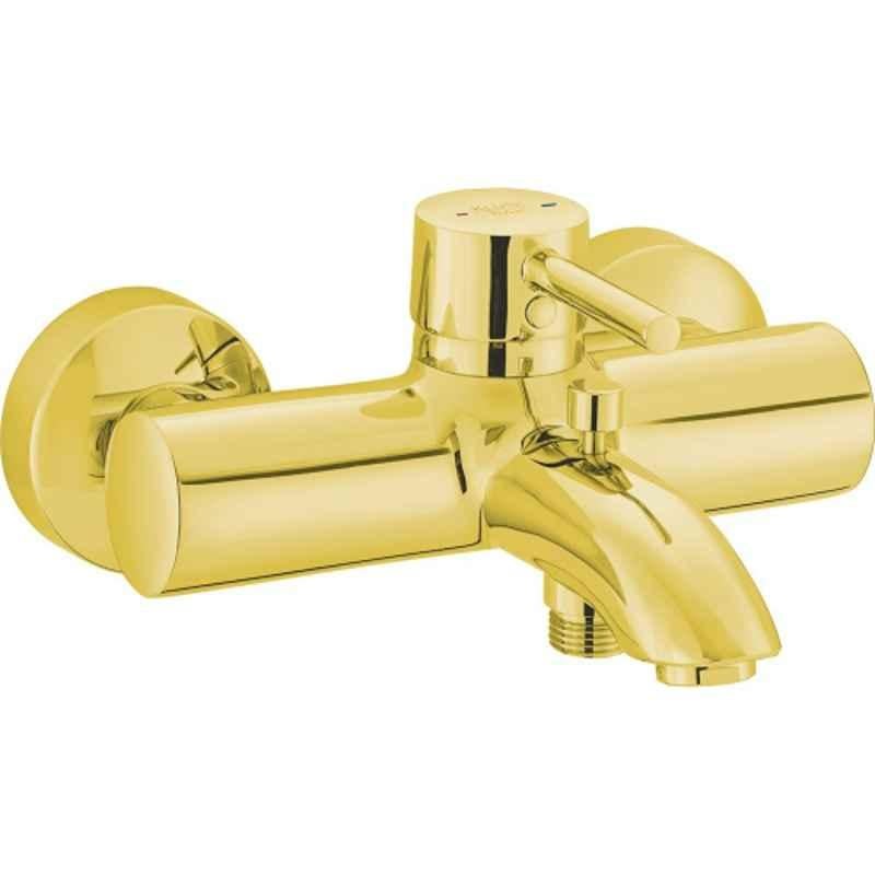 Kludi Rak Prime Brass Gold DN 15 Single Lever Bath & Shower Mixer, RAK12004.GD1