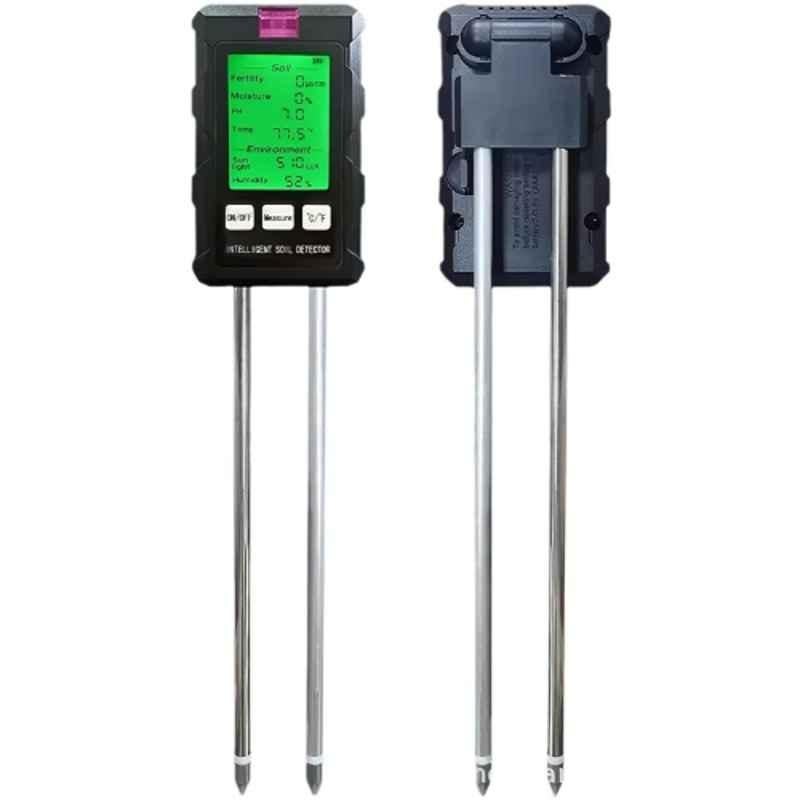 Kerro 6-in-1 Fertility, Moisture, pH & Soil Tester for Garden, Lawn, Farm & Indoor Plants