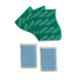 Scotch-Brite 2 Pcs Large Fibre Multicolor Scrub Net Sponge & 3 Pcs Large Scrub Pad