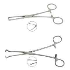 Forgesy 2 Pcs Stainless Steel Allis Tissue & Babcock Forcep Set, X56