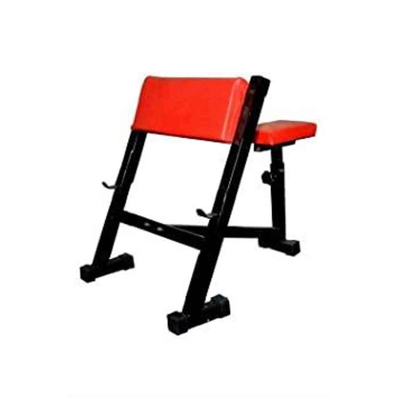 Spanco Multicolor 295kg Holding Capacity Preacher Curl Arm Exercises Bench/Biceps/Triceps/Wrist/Arms/Shoulder Excercises Bench/Fitness Bench/Weight Lifting Bench For Home Gym
