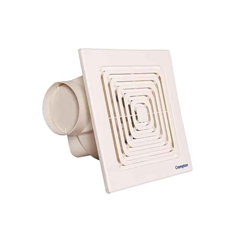 Crompton Brisk Air 4 inch 60W 1400rpm White Exhaust Fan, Sweep: 110 mm
