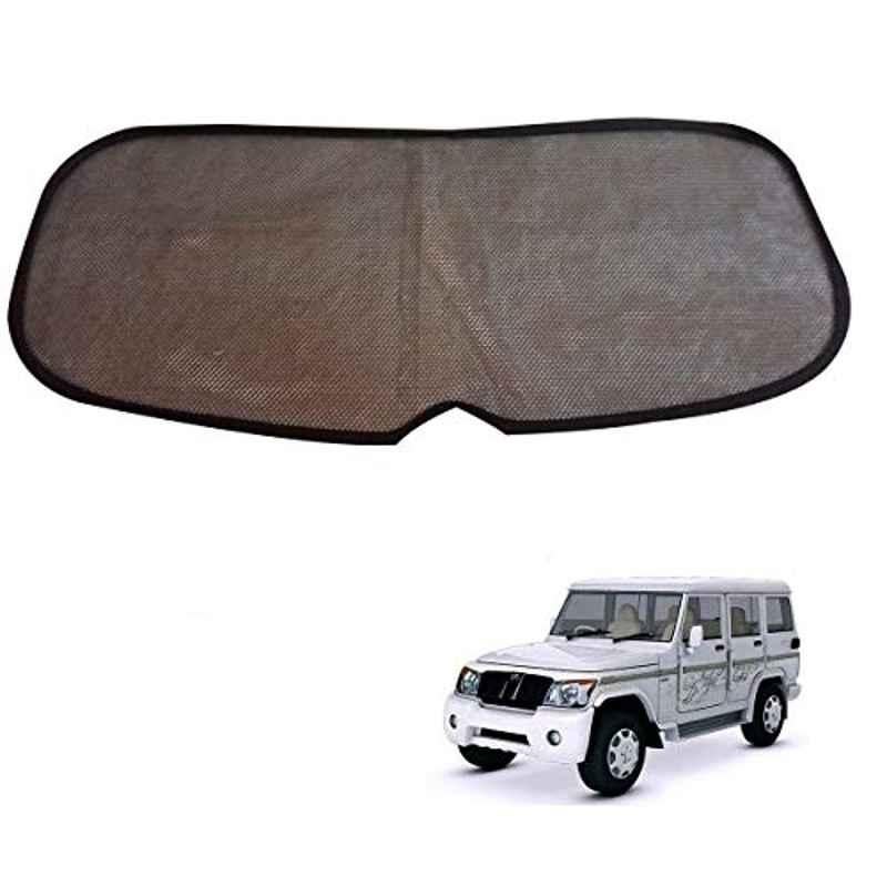 Kozdiko Mesh Black Rear Window Sunshade Car Diggy Curtain for Mahindra Bolero XL