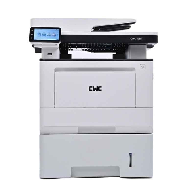 CWC 4055 44ppm All-in-One Monochrome Laser Printer with Auto Duplex 50-Page DADF Network & Wi-Fi(with One Extra Tray)
