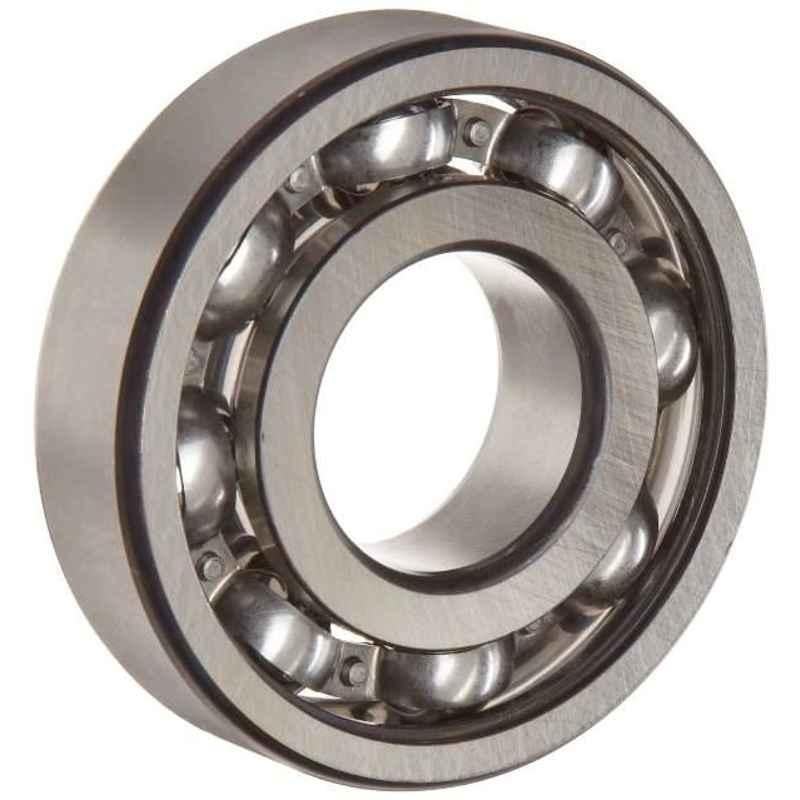 Adarsh 10x26x8mm Stainless Steel Rubber Sealed Ball Bearing, 6000 ZZ AC3 (Pack of 10)