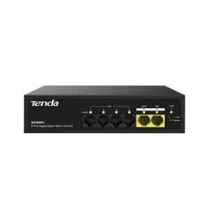 Tenda SG106PC 6 Port Black Gigabit Switch with 4 Port PoE