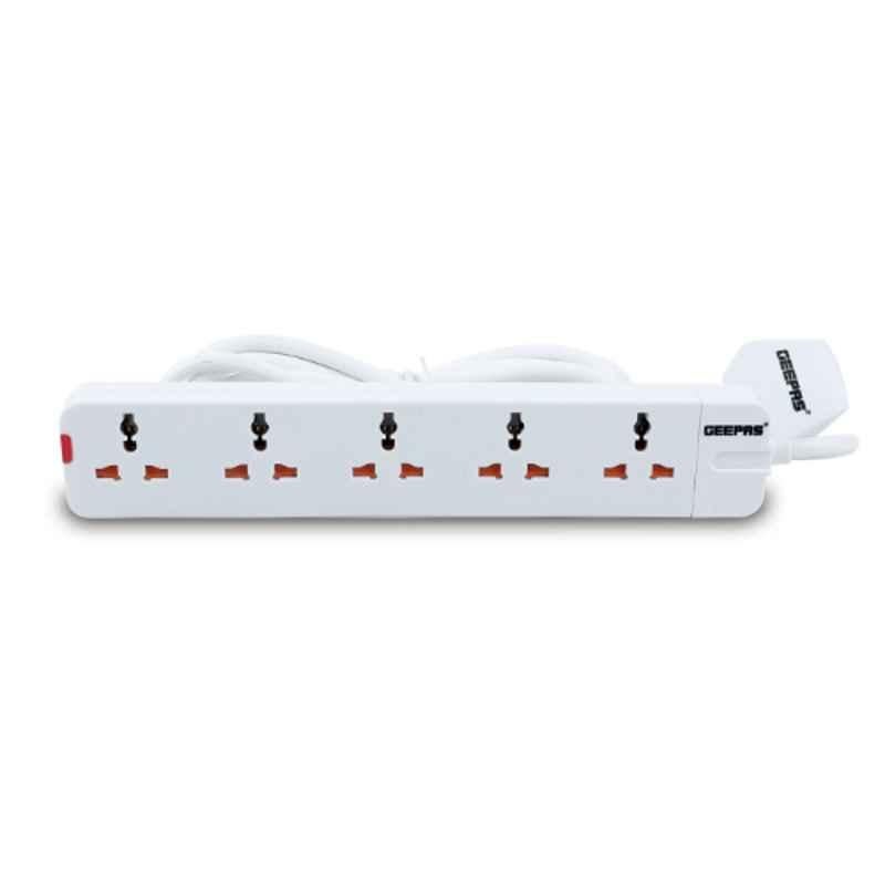 Geepas 3250W 5 Way Extension Socket, GES58013