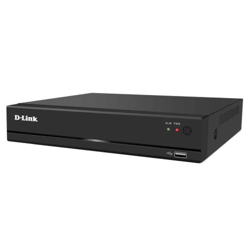 D-Link 4 Channel 1080p H.265+ 2MP 1 SATA Lite DVR, DVR-F2104-L1H5
