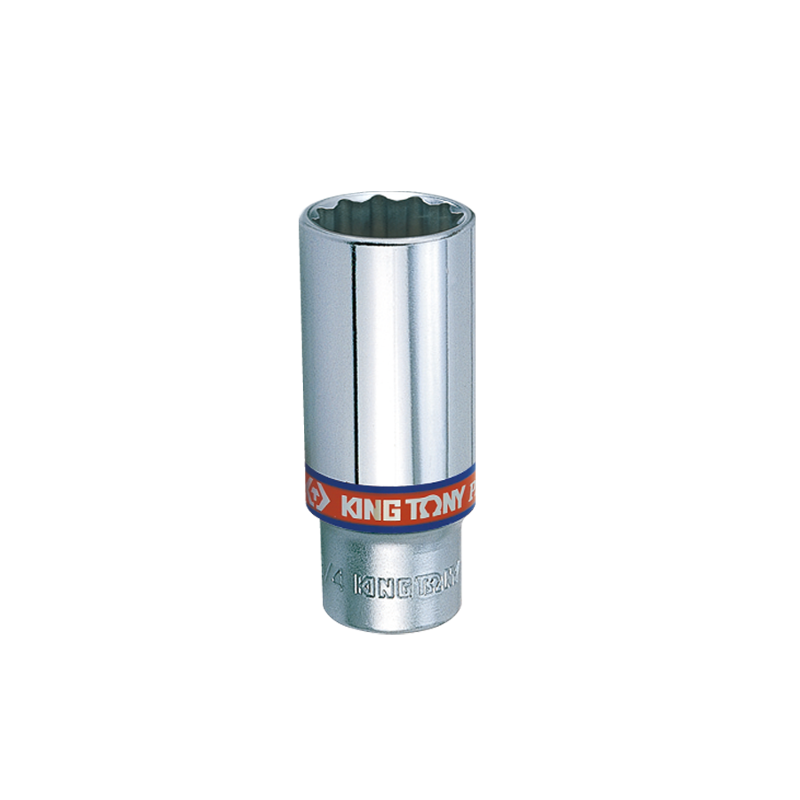King Tony 3/8 inch 7/16 inch Bi-Hexagon Standard Socket, 323014S