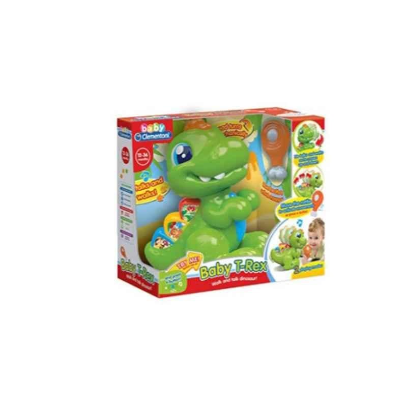 Clementoni 27.2x14x25.2cm Baby T Rex Electronic Dinosaur Toy, 12754427