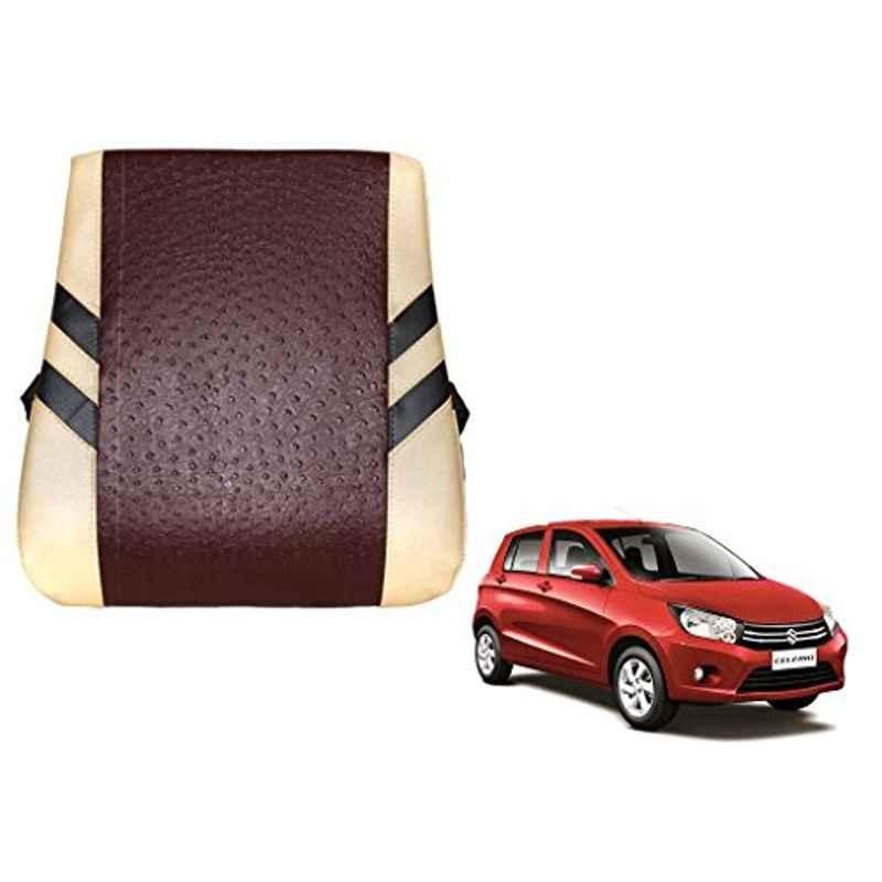 Kozdiko Brown & Beige Back Rest for Mahindra Reva