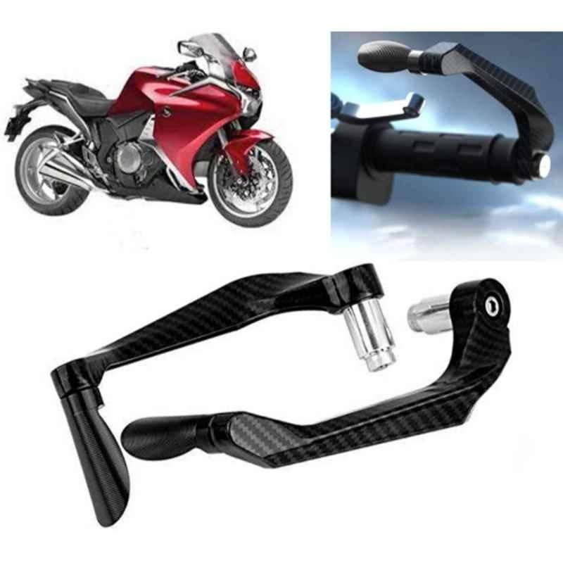 Auto Pearl 2 Pcs Aluminium Carbon Black Brake Clutch Lever Set for Honda VFR 1200 F
