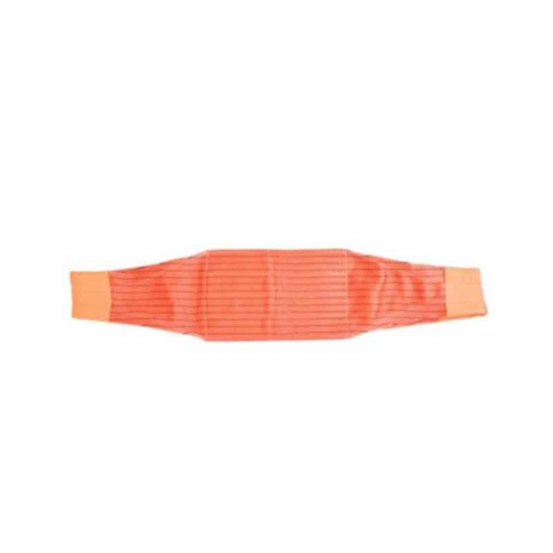 Deltaplus 12inchx10m Polyester Orange Double Sling, Load Capacity: 12 Ton