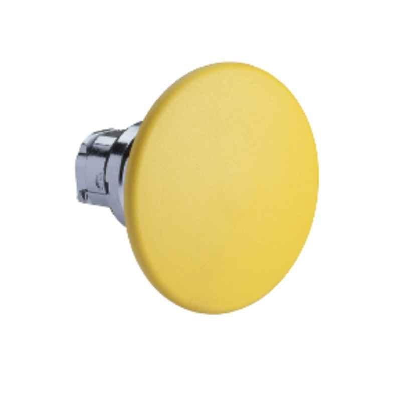 Schneider Yellow Head Spring Return Mushroom Push Button, ZB4BR5