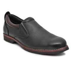 Torzu TZU-221 Steel Toe Leather Black Safety Shoes, Size: 9