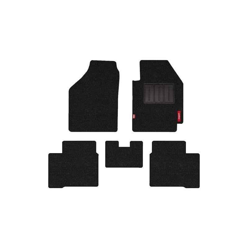 Elegant Carry 5 Pcs Polypropylene Black Carpet Car Floor Mat Set for Jaguar XJL