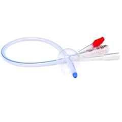 L MED Silicone 3 Way Foley Tip Hole Catheter, Size: 18FR, LMED060