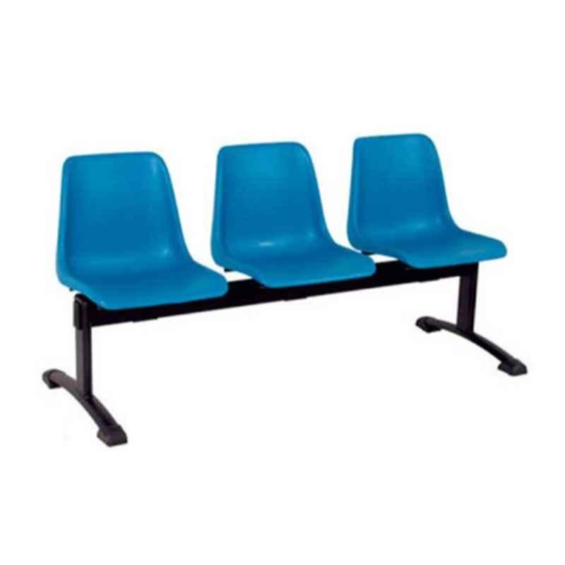 Wellsure Healthcare Plastic Three Seater Waiting Chair, WSH-1502