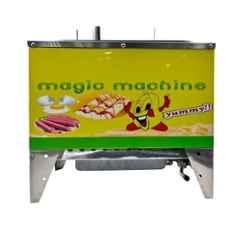 Khushi Udyog 10 Slot Stainless Steel Gas Egg Fryer Machine