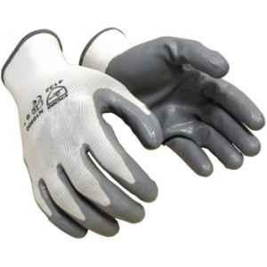 Nitrile Nylon Safety Gloves, Size: Free (Pack of 20)