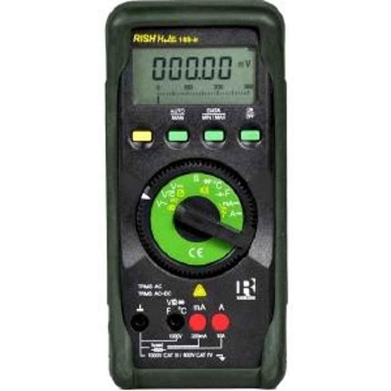 Rishabh multi 18S IR Digital Multimeter AC Volt 1mV to 1000V