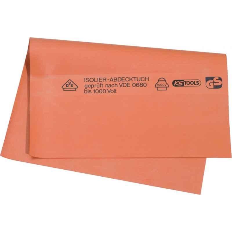 KS Tools 500x500mm Rubber Insulated Protective Mat, 117.1748