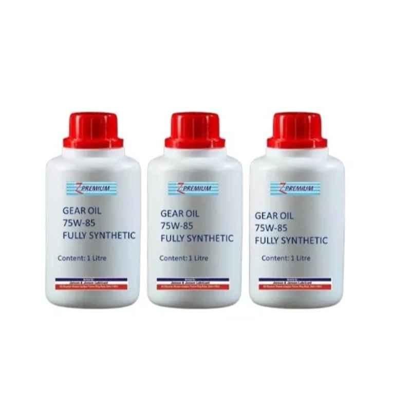 Z Premium Gear Oil 75W-85 Fully Synthetic 10 Ltr Go75W-85C2 (Pack of 3)