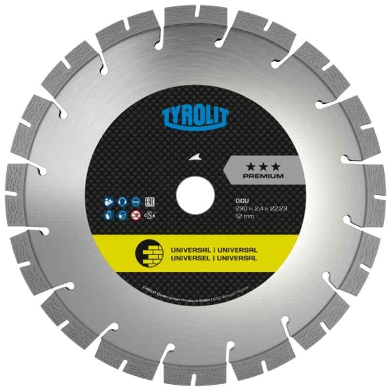 Tyrolit 350x3.2x20mm C73W DCU Dry Cutting Saw Blade, 34430834