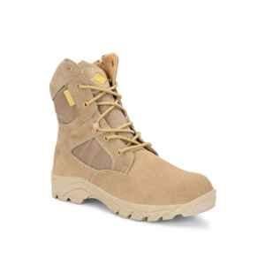 Eego Italy Impact2 Genuine Leather Beige Military & Tactical Boots, Size: 8